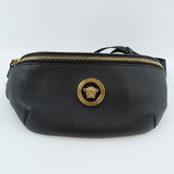 実際に弊社で買取させて頂いたVERSACE/ヴェルサーチ メデューサ レザー ウエストバッグ ボディバッグ 
