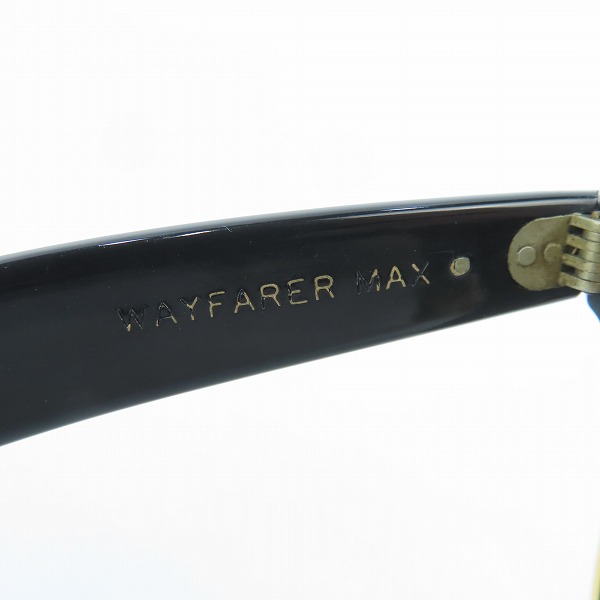 実際に弊社で買取させて頂いたRay-Ban/レイバン B&L/ボシュロム社製 WAYFARER MAX/ウェイファーラーマックス サングラス/アイウェアの画像 4枚目