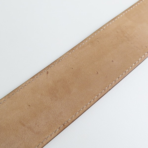 実際に弊社で買取させて頂いたGUCCI/グッチ GGスプリームキャンバス インターロッキングG バックル ベルト 411924 90・36の画像 7枚目