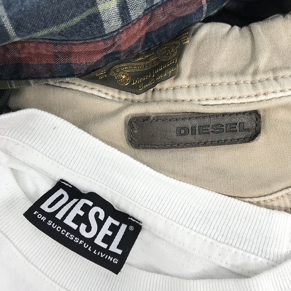 実際に弊社で買取させて頂いた【おまとめ】DIESEL/ディーゼル Tシャツ/パンツ/ハット 等の画像 1枚目