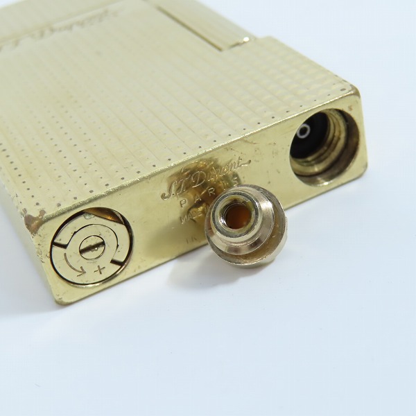実際に弊社で買取させて頂いたS.T.Dupont /デュポン LIGNE2/ライン2 ダイヤモンドカット ガスライターの画像 5枚目