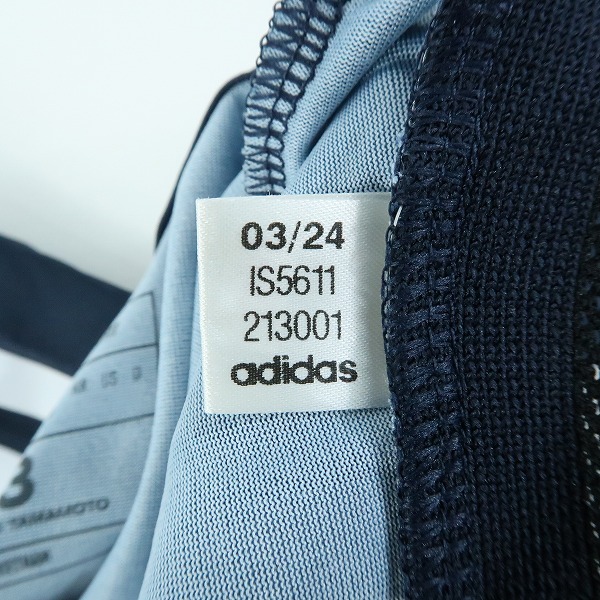 実際に弊社で買取させて頂いたY-3/ワイスリー サッカー日本代表 2024 ホーム オーセンティック 長袖ユニフォーム IS5611/Mの画像 5枚目