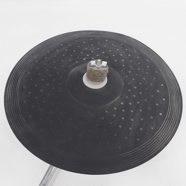 実際に弊社で買取させて頂いた★【動作未確認】YAMAHA/ヤマハ PCY155・PCY135 電子ドラム用 シンバルパッド 3個セット スタンド付きの画像 1枚目