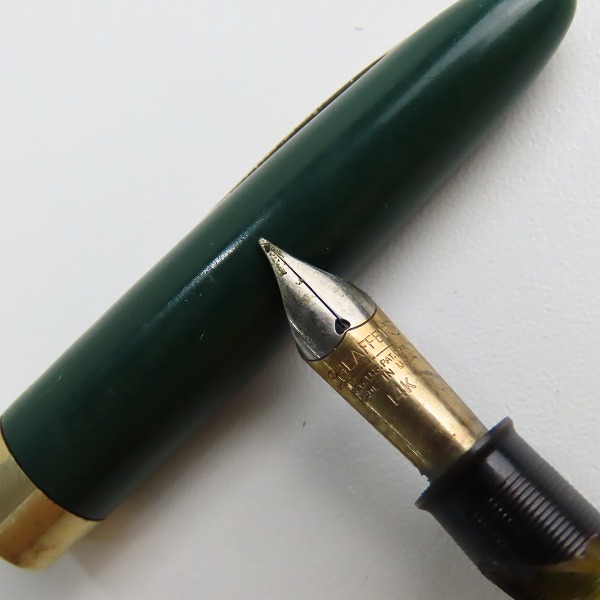 実際に弊社で買取させて頂いた【ジャンク】SHEAFFER/シェーファー 万年筆/筆記具 ゴールド ペン先 14K