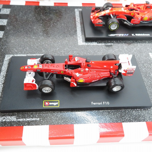 実際に弊社で買取させて頂いたbburago/ブラーゴ FORMULA RACING 1/43 フォーミュラ1/F1 Ferrari/フェラーリ Die Cast 6 Pack Set/ミニカーの画像 1枚目