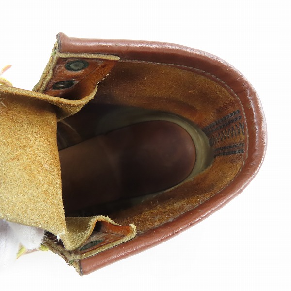 実際に弊社で買取させて頂いたRED WING/レッドウィング アイリッシュセッター ブーツ 875/9Dの画像 4枚目