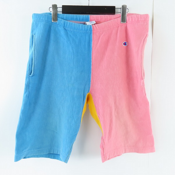 実際に弊社で買取させて頂いたChampion/チャンピオン スウェット ハーフパンツ クレイジーパターン C8-V513/L