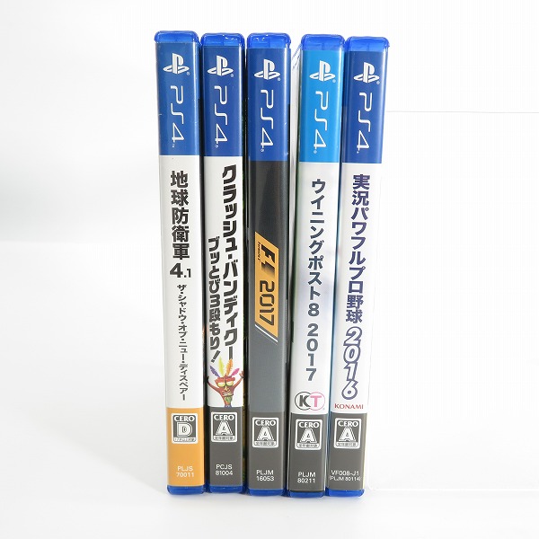 実際に弊社で買取させて頂いたPS4/プレイステーション4 ソフト 地球防衛軍4.1/クラッシュ・バンディクー ブッとび3段もり！ 他 5点セットの画像 4枚目