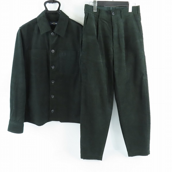 実際に弊社で買取させて頂いたFRED PERRY/フレッドペリー コーデュロイ パンツ/ジャケット セットアップ/M/28