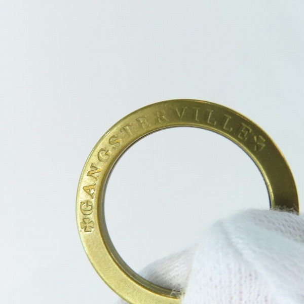 実際に弊社で買取させて頂いた(3)GANGSTERVILLE×Galcia/ギャングスタービル×ガルシア スワローキーホルダー ブラス/真鍮の画像 6枚目