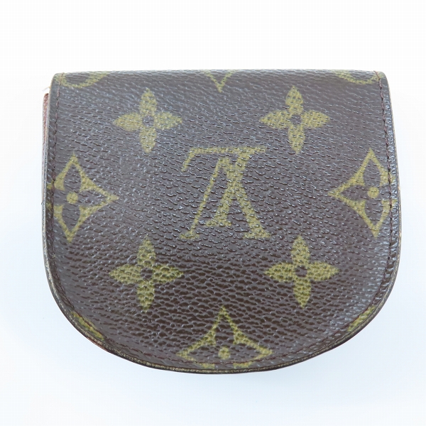 実際に弊社で買取させて頂いた【難あり】LOUIS VUITTON/ルイヴィトン M61970 モノグラム ポルトモネ グセ コインケース コインパースの画像 1枚目