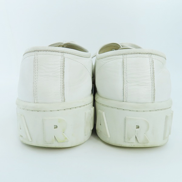 実際に弊社で買取させて頂いたMARNI/マルニ ロゴソール ローカットスニーカー SNZW010803/39の画像 1枚目