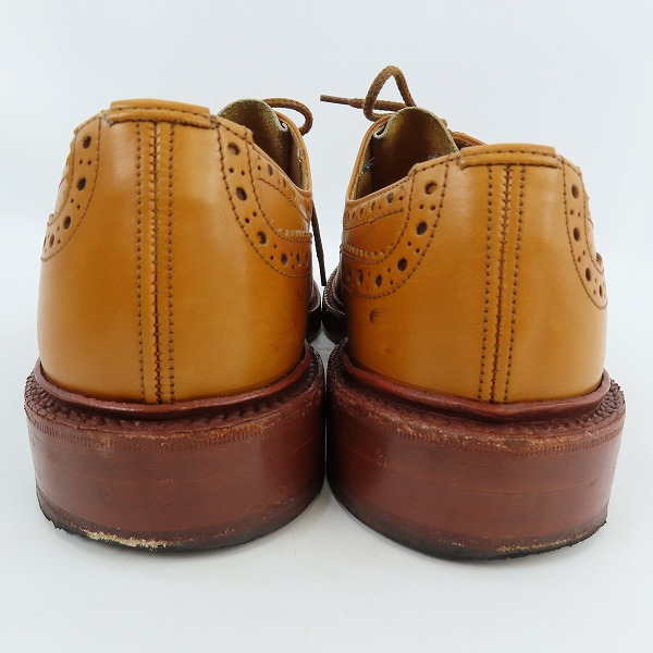実際に弊社で買取させて頂いたTricker's/トリッカーズ BOURTON/バートン ウィングチップシューズ M5633/9.5の画像 1枚目