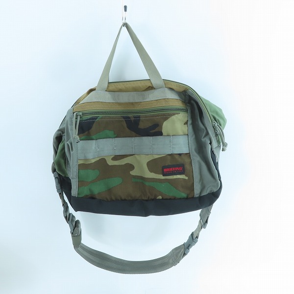 実際に弊社で買取させて頂いたBRIEFING/ブリーフィング フライトライト スライダー ショルダーバッグ