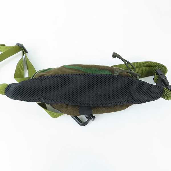 実際に弊社で買取させて頂いたBRIEFING/ブリーフィング FLIGHT LIGHT MINI POD BUCKET WOODLAND CAMO ボディバッグ ウエストバッグの画像 1枚目