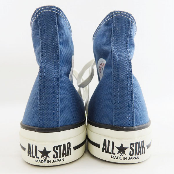 実際に弊社で買取させて頂いたCONVERSE/コンバース CANVAS AS J HI/オールスター ハイカットスニーカー LIGHT NAVY/7.5の画像 1枚目