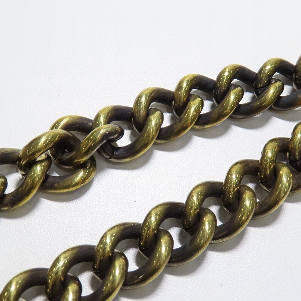 実際に弊社で買取させて頂いた(2)Gangsterville×galcia/ギャングスタービル×ガルシア SWALLOW WALLET-CHAIN/スワロー ウォレットチェーン ブラス/真鍮の画像 3枚目