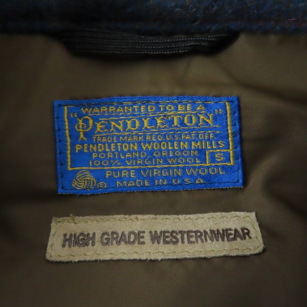 実際に弊社で買取させて頂いたPENDLETON/ペンドルトン  ロングコート/ジャケット/Sの画像 2枚目