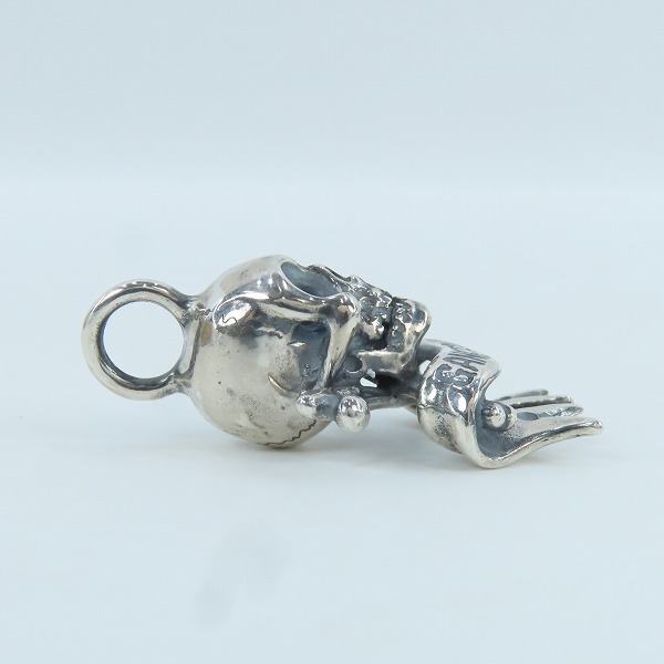 実際に弊社で買取させて頂いたGANGSTERVILLE×Galcia/ギャングスタービル×ガルシア SKULL/スカル ペンダントトップの画像 4枚目