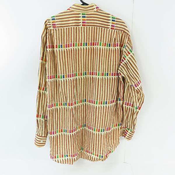実際に弊社で買取させて頂いたPaul Smith LONDON/ポールスミスロンドン 色鉛筆 総柄 長袖シャツ/Lの画像 1枚目