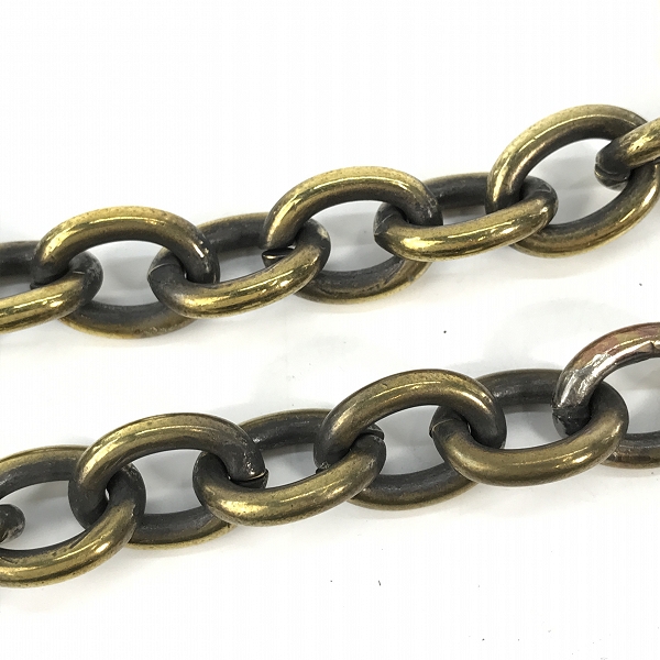 実際に弊社で買取させて頂いたGANGSTERVILLE×Galcia/ギャングスタービル×ガルシア DEVIL/デビル ウォレットチェーン ブラス/真鍮の画像 8枚目