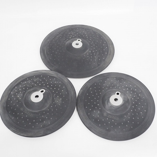 実際に弊社で買取させて頂いた★【動作未確認】YAMAHA/ヤマハ PCY155・PCY135 電子ドラム用 シンバルパッド 3個セット スタンド付きの画像 7枚目