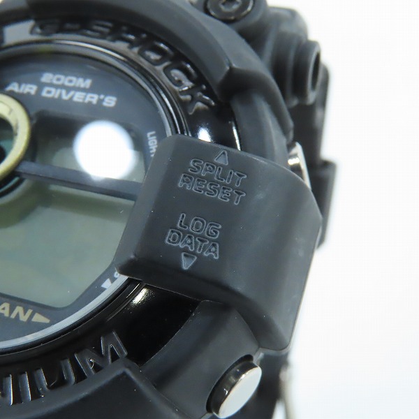 実際に弊社で買取させて頂いたG-SHOCK/Gショック FROGMAN MEN IN BLACK 2 フロッグマン DW-8200BM-1T【動作未確認】の画像 4枚目