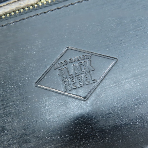 実際に弊社で買取させて頂いたRUDE GALLERY/ルードギャラリー BLACK REBEL OUTSIDERS DIA QUILTED LEATHER WALLET レザーウォレットの画像 4枚目