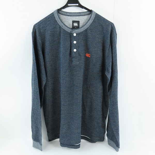 実際に弊社で買取させて頂いたCANTERBURY/カンタベリー ヘンリー ネック 長袖Tシャツ/RA41582/3L