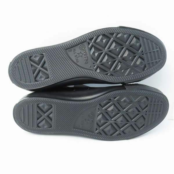 実際に弊社で買取させて頂いた【未使用】CONVERSE/コンバース ALL STAR OX/オールスター レザースニーカー 1C049/26.5の画像 2枚目