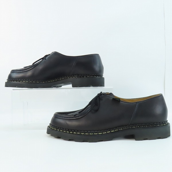 実際に弊社で買取させて頂いたPARABOOT/パラブーツ MICHAEL MARCHE Ⅱ/ミカエル レザー チロリアンシューズ 715610/42の画像 3枚目