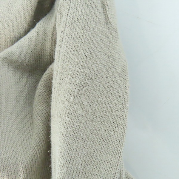 実際に弊社で買取させて頂いたETRO/エトロ 胸ロゴ刺繍 クルーネックニット ベージュ Sの画像 5枚目