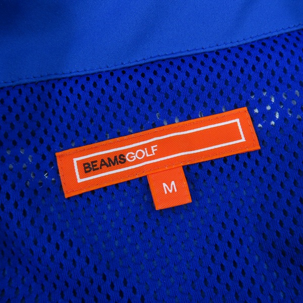 実際に弊社で買取させて頂いた【未使用】BEAMS GOLF/ビームスゴルフ ORANGE LABEL/フライト ジャケット 82-18-0189-803/Mの画像 2枚目