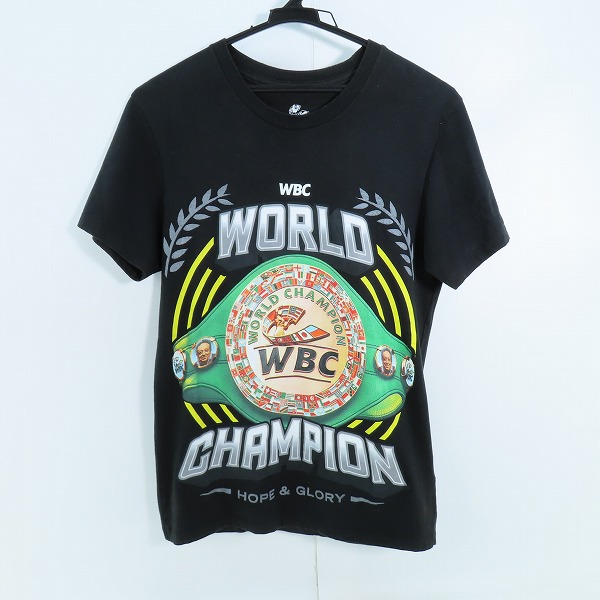 実際に弊社で買取させて頂いたボクシングwbc公式 チャンピオンベルトTシャツ 半袖/S