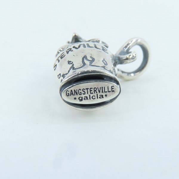 実際に弊社で買取させて頂いた (2)GANGSTERVILLE×Galcia/ギャングスタービル×ガルシア POISON BOTTLE シルバー ペンダントトップの画像 5枚目
