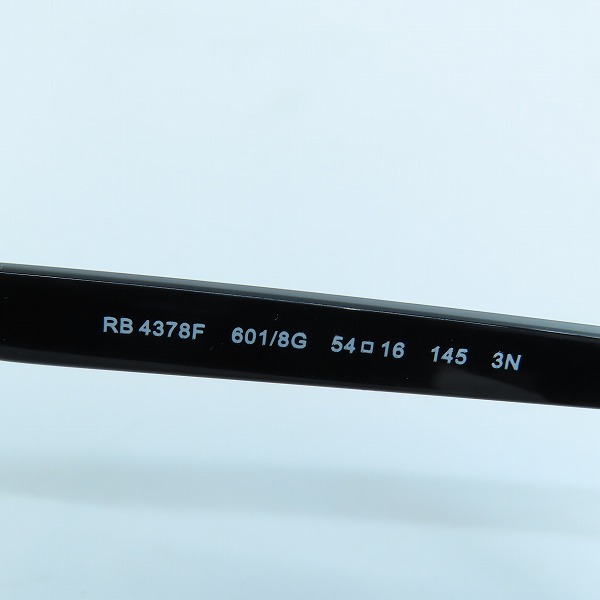 実際に弊社で買取させて頂いたRay-Ban/レイバン フルフィット サングラス RB4378Fの画像 6枚目