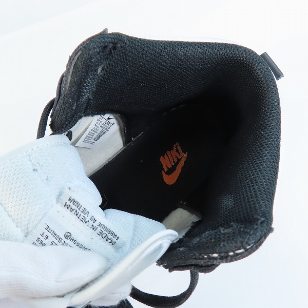 実際に弊社で買取させて頂いたNIKE/ナイキ DUNK HIGH RETRO Championship White/ダンク ハイ レトロ チャンピオンシップ DD1399-105/27の画像 4枚目