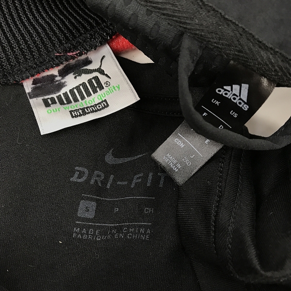 実際に弊社で買取させて頂いた【おまとめ】ナイキ/プーマ/アディダス 等 Tシャツ/ジャージ/ドリル ジャケット 他の画像 1枚目