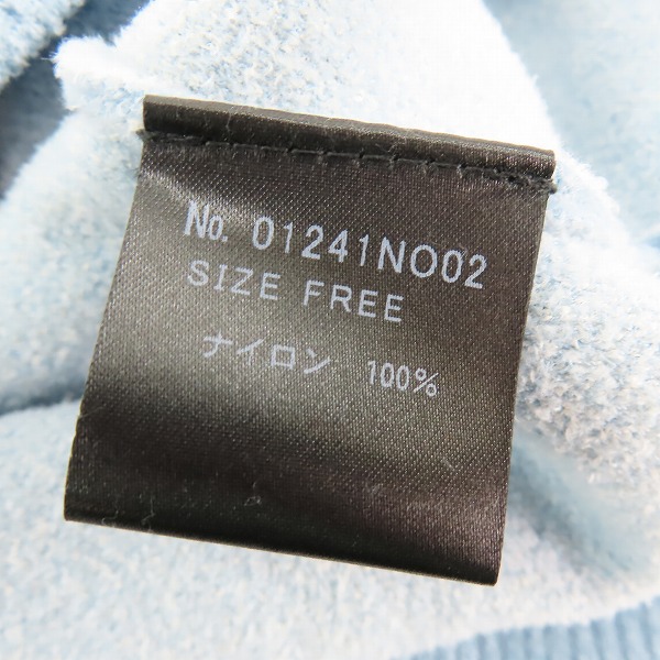 実際に弊社で買取させて頂いた【未使用】HYSTERIC GLAMOUR/ヒステリックグラマー ナイロンニットワンピース 01241NO02/FREEの画像 3枚目