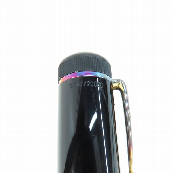 実際に弊社で買取させて頂いたMONTBLANC/モンブラン 万年筆 作家シリーズ オスカーワイルド 20000本限定 ペン先18K-750の画像 3枚目