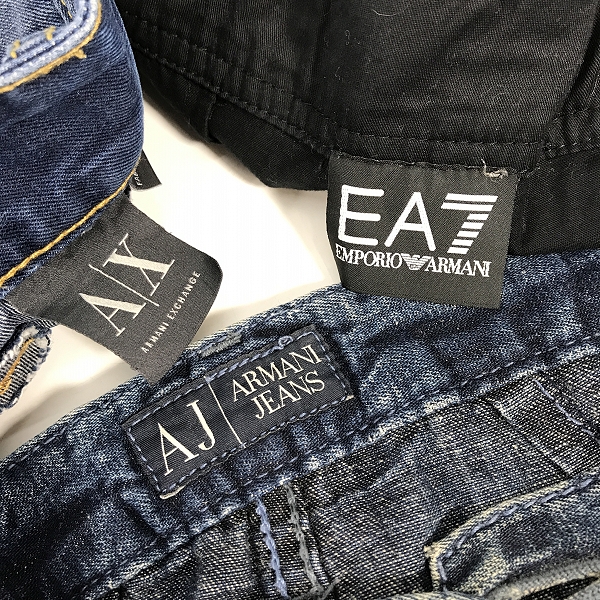 実際に弊社で買取させて頂いた【おまとめ】EMPORIO ARMANI/エンポリオアルマーニ デニムパンツ/ハーフパンツの画像 2枚目