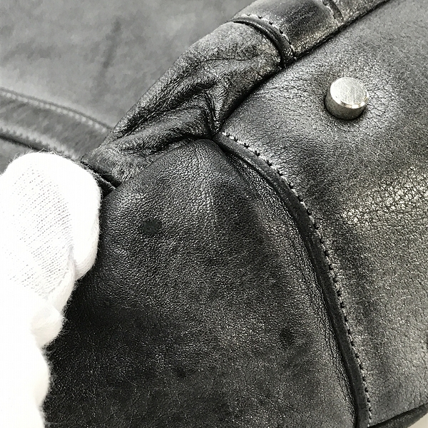 実際に弊社で買取させて頂いたaniary/アニアリ 2WAY レザー ショルダー/トートバッグの画像 6枚目