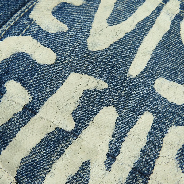 実際に弊社で買取させて頂いたEVIS/エヴィス/エビス デニムシャツ ジャケット カモメ Lot3005T/XLの画像 5枚目