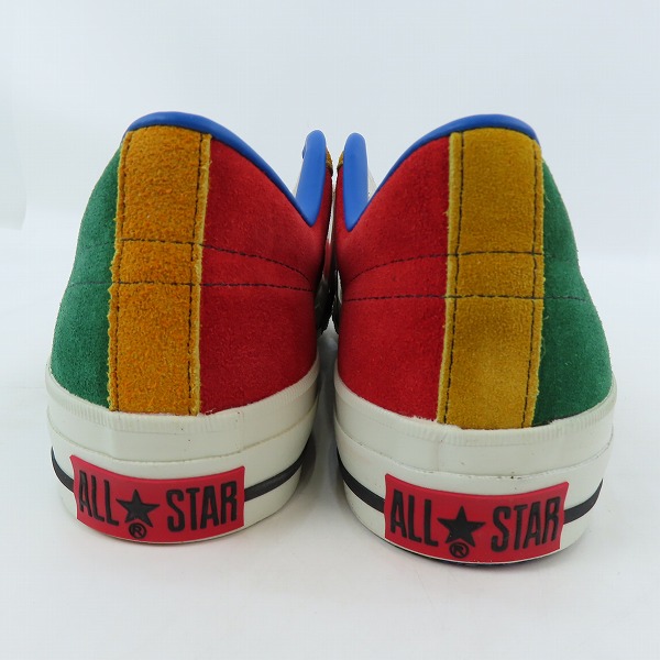 実際に弊社で買取させて頂いた【未使用】CONVERSE/コンバース ワンスター マルチカラー ONE STAR MULTI-C OX クレイジー/9の画像 1枚目