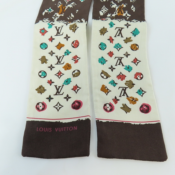 実際に弊社で買取させて頂いたLOUIS VUITTON/ルイヴィトン バンドーモノグラム スカーフ/ミッツァの画像 1枚目