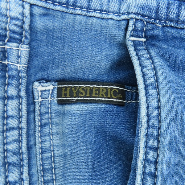 実際に弊社で買取させて頂いたHYSTERIC GLAMOUR/ヒステリックグラマー スウェット デニム カーゴパンツ 0252AP01/Sの画像 7枚目