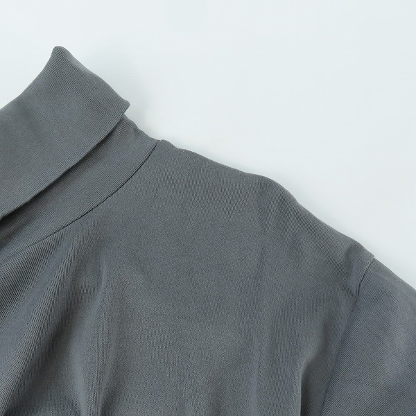 実際に弊社で買取させて頂いたJOHN LAWRENCE SULLIVAN/ジョンローレンスサリバン エルボーパッチ ハイネックカットソー 5B004 15-28/Mの画像 5枚目