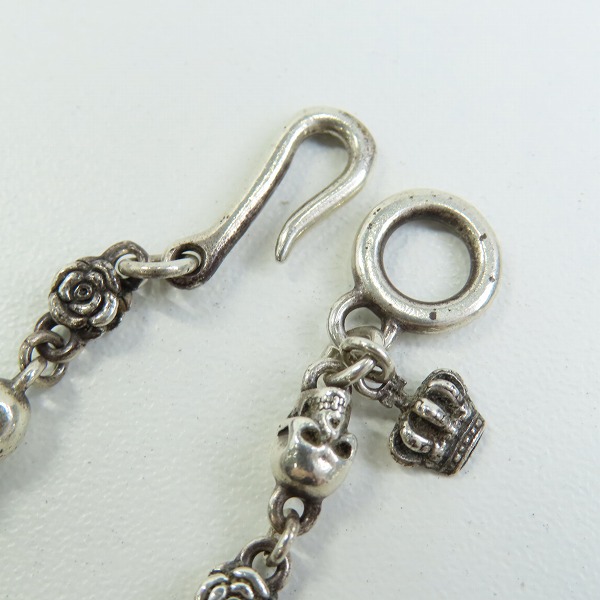 実際に弊社で買取させて頂いたJustin Davis/ジャスティンデイビス ROSE Divine/ローズディバイン チェーン SNJ212 50cmの画像 2枚目