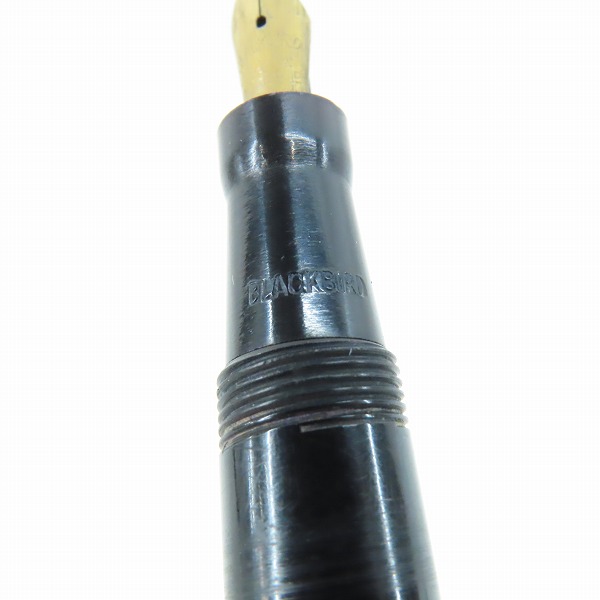 実際に弊社で買取させて頂いたMABIE-TODD SWAN/マービートッドスワン BLACK BIRD/ブラックバード ペン先刻印 14CT  ビンテージ 万年筆の画像 4枚目