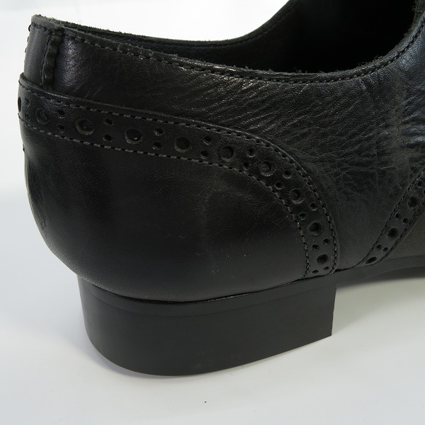 実際に弊社で買取させて頂いたalfredoBANNISTER/アルフレッドバニスター ウイングチップ 切替レザーシューズ 5271001017/42の画像 6枚目